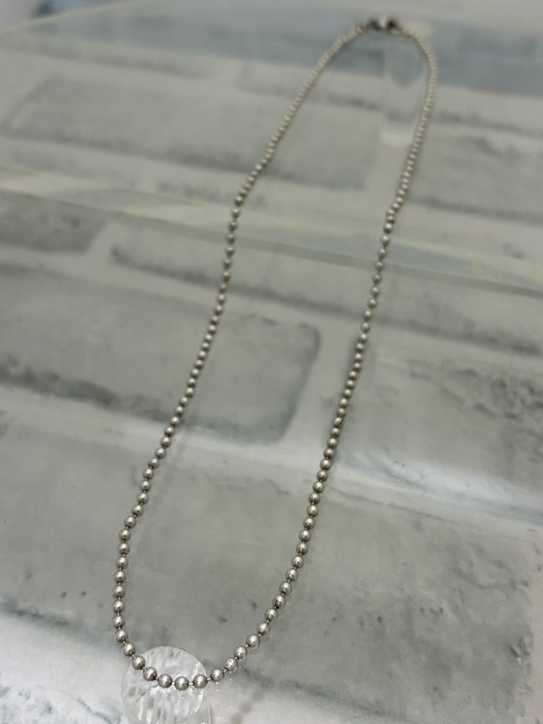 オールドティファニー TIFFANY ボールチェーン ネックレス 50cm | Pay ID
