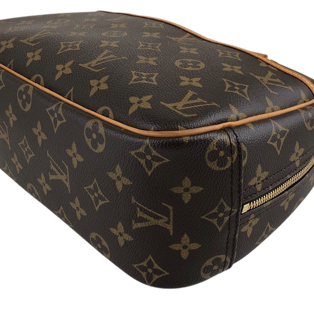 LOUIS VUITTON ルイヴィトン ハンドバッグ ブラウン PVC/レザー トゥルーヴィル M42228 ボーリングバッグ vintage ヴィンテージ オールド wmhwus