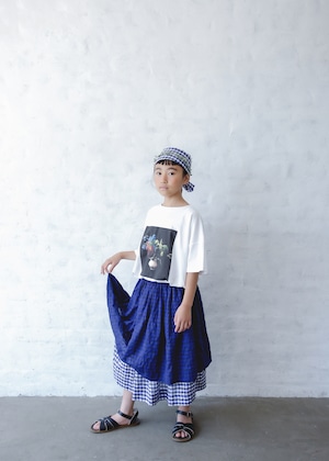 【michirico】【24SS】【02】【L-XXL】Flower T