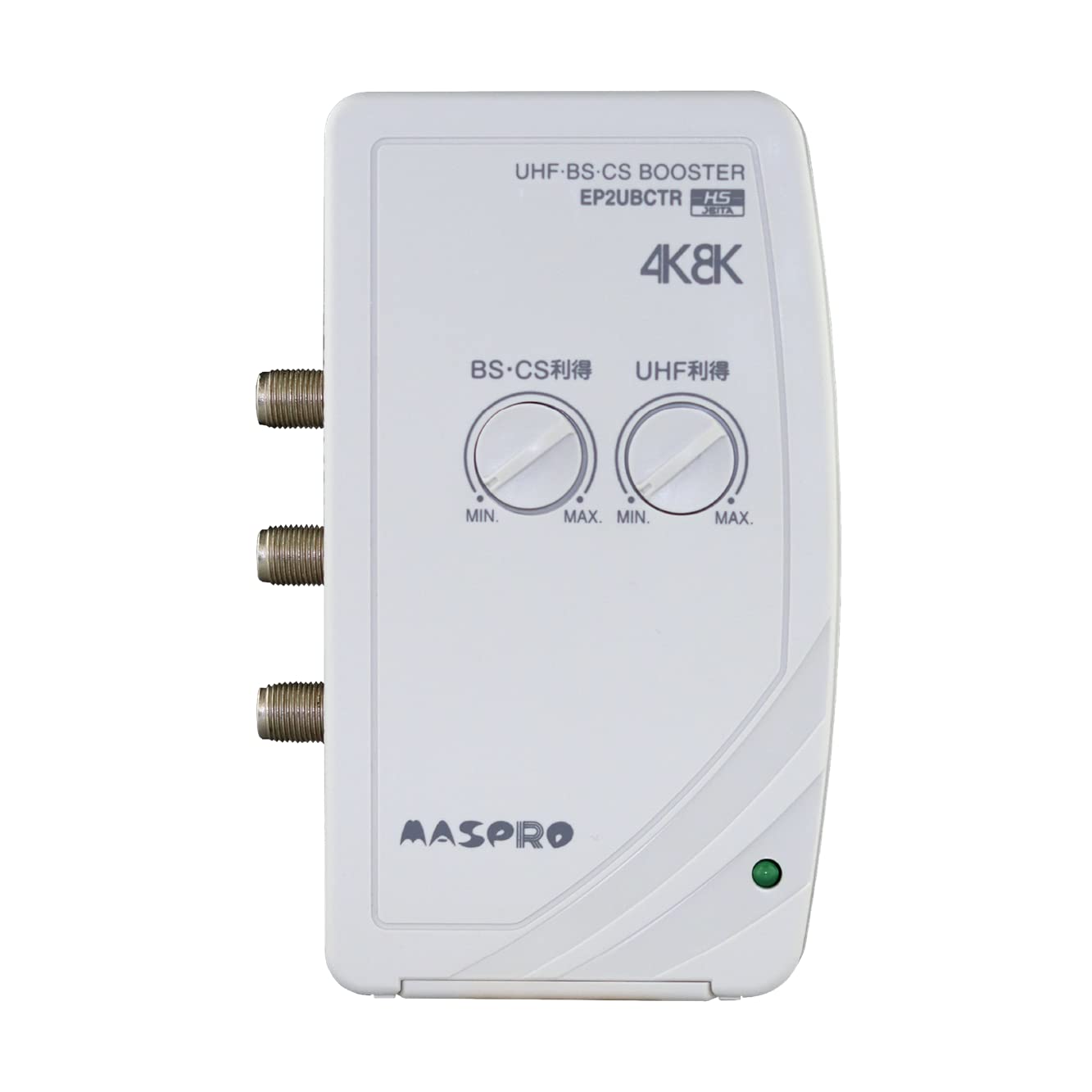 マスプロ 4K 8K放送(3224MHz)対応 UHF　BS CSテレビ マスプロ電工(MASPRO) 3224MHz対応 UHF・BS・CS テレビレコーダー