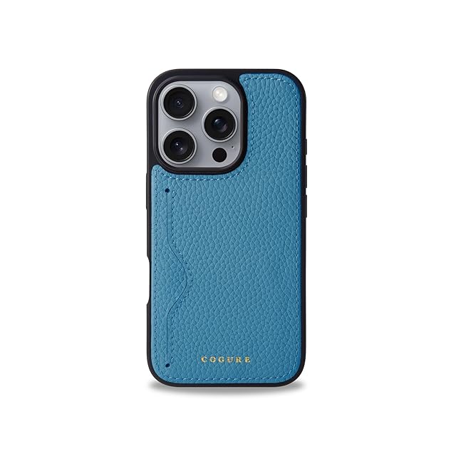 Big Heart♡ターコイズブルー iPhoneケース 強化ガラスケース