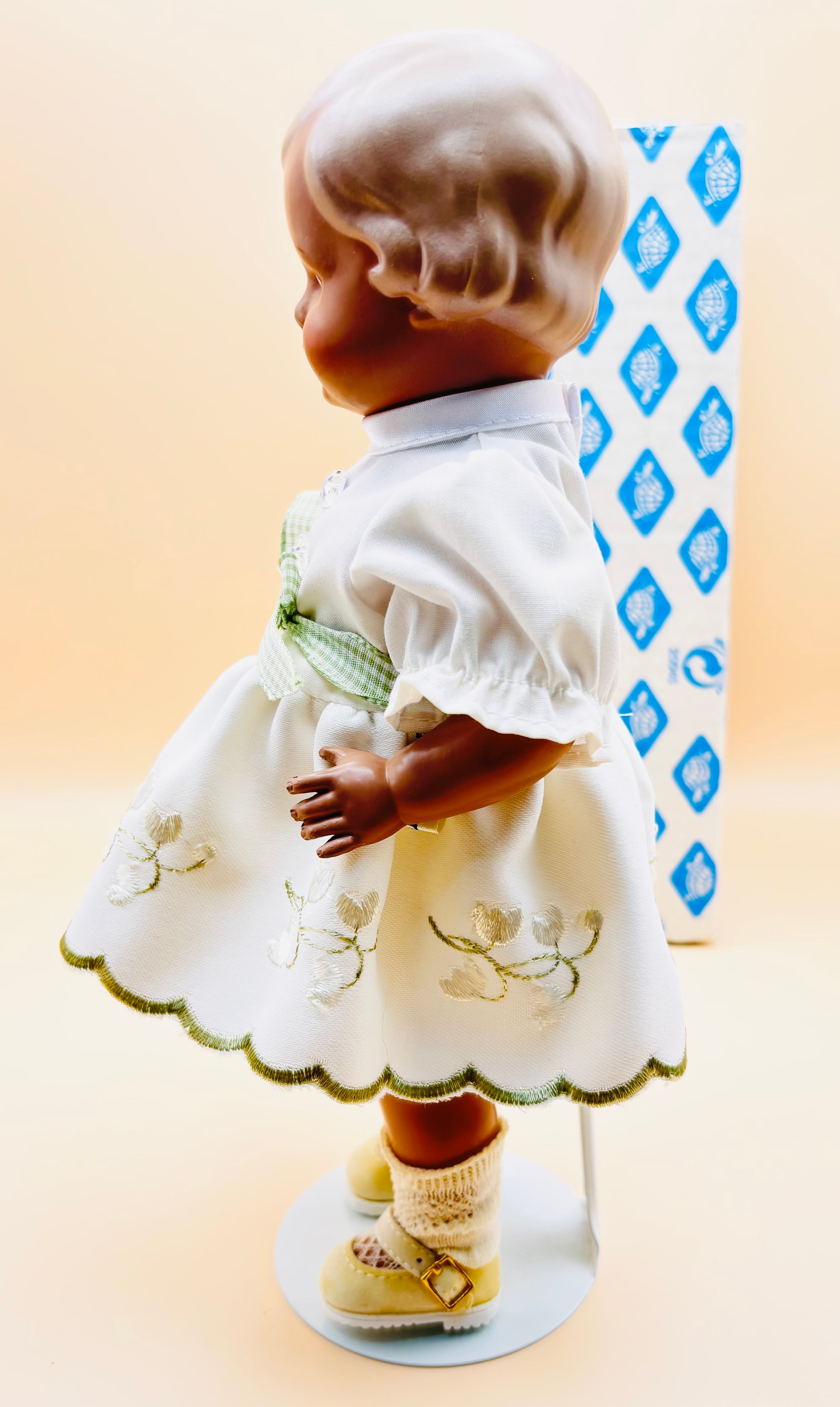 シルトクレート　セルロイド　アンティークドール　1930年代　ドイツ　25cm ドイツ シルトクレート社 25cmドール | momotaro