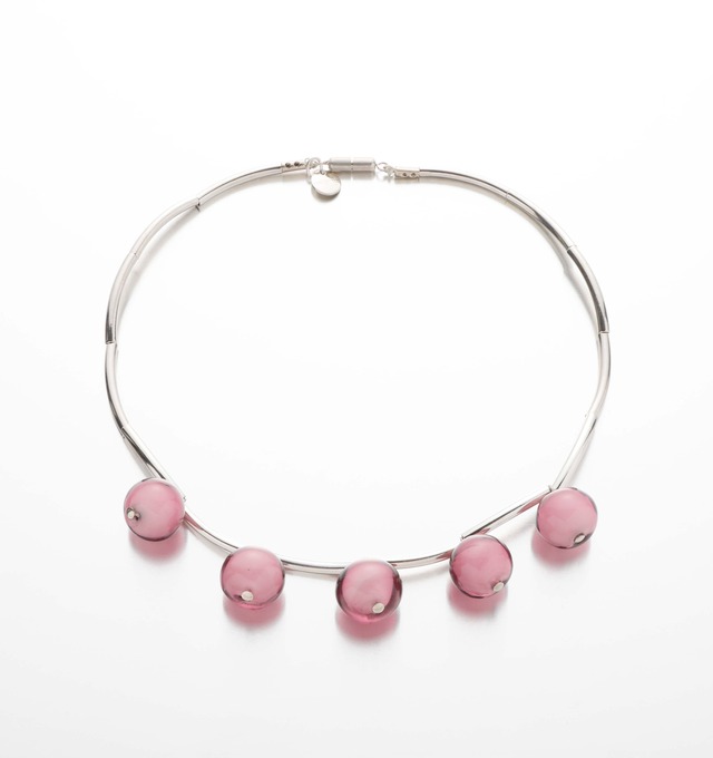 【Alessia (アレッシア)】 チョーカーネックレス (ローズ)