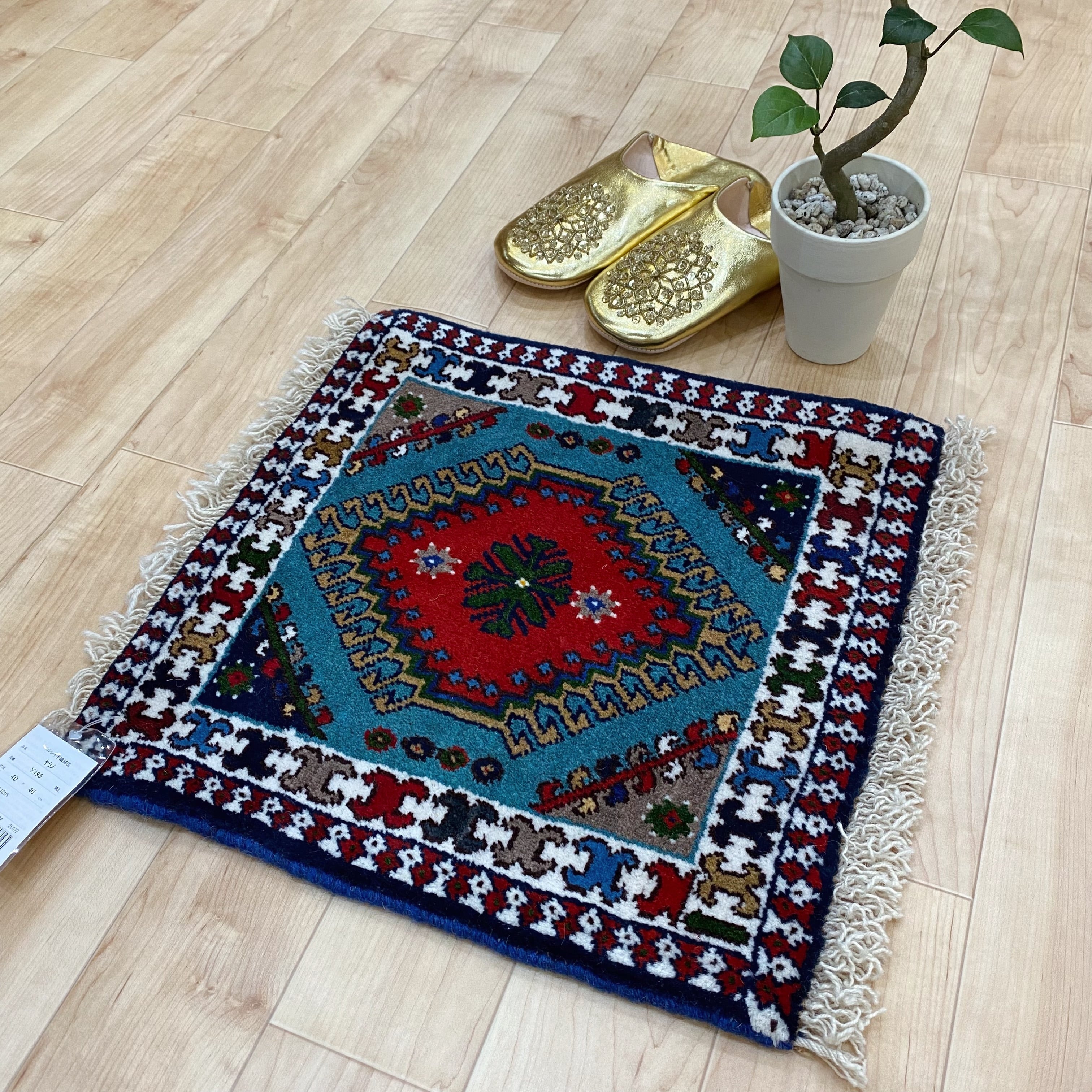 新品！【ナイン/ミニラグ】40cm×60cm 新品！【ナイン/ミニラグ】40cm×60cm 新品！【ナイン/ミニラグ】40cm×60cm