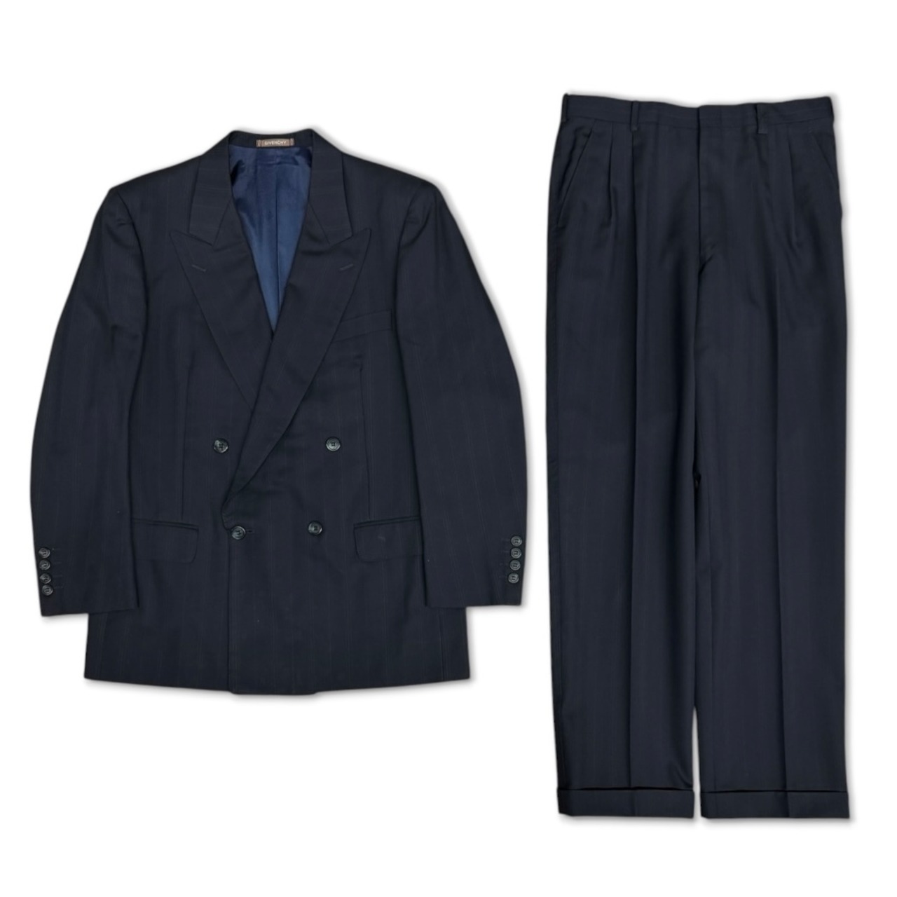 【GIVENCHY】セットアップ　　ジバンシィ　黒　ダブル