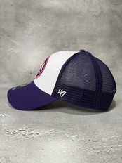 '47  MVP/エムブイピー  サーティワン アイスクリーム コラボ キャップ 31  パープル ホワイト