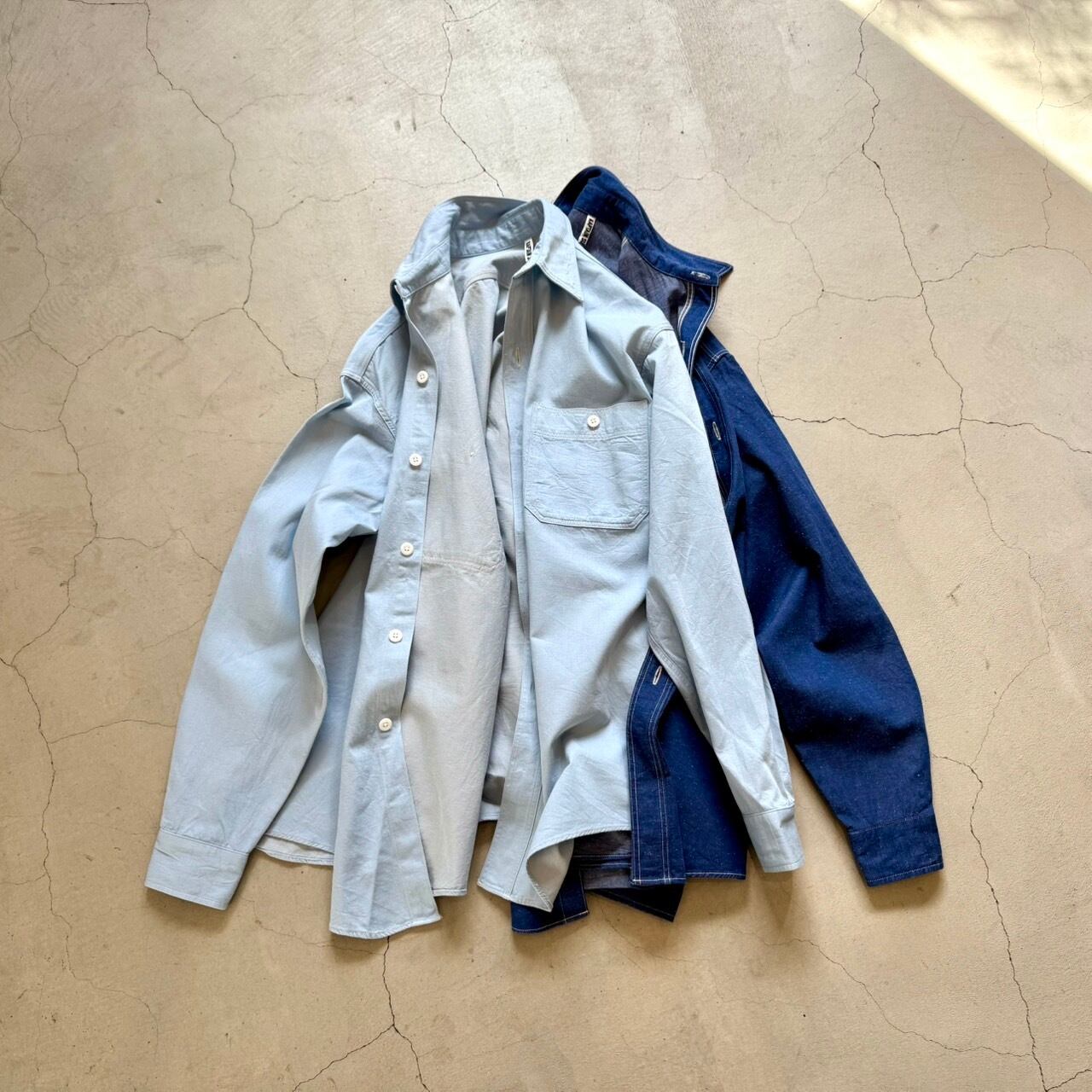 トップス KAPTAIN SUNSHINE 22ss SS Work Shirt 38 KAPTAIN SUNSHINE Work Shirt | brownriver