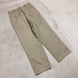 1980’S DICKIES COTTON PANT BEIGE W31.5