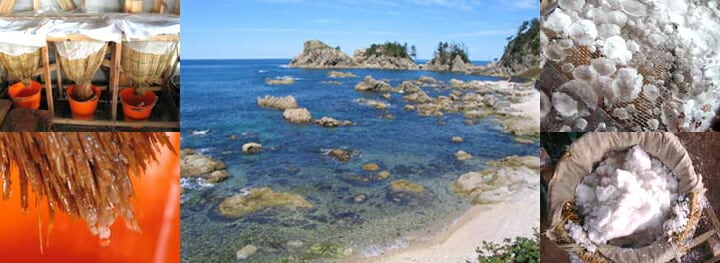 越の塩]笹川流れの塩 業務用 1kg 笹川流れ塩工房 日本海企画 純国産