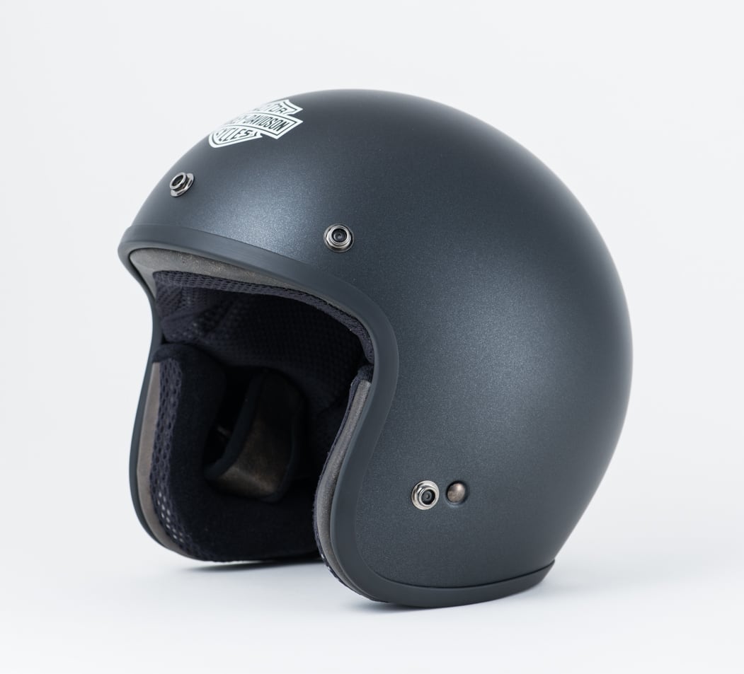 ハーレーダビッドソン純正ヘルメット HELMET 3/4 SOLID MATTE BLACK