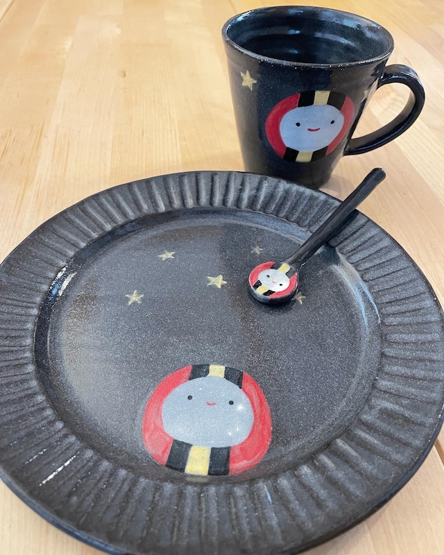 なるま食器セット(星空となるま)