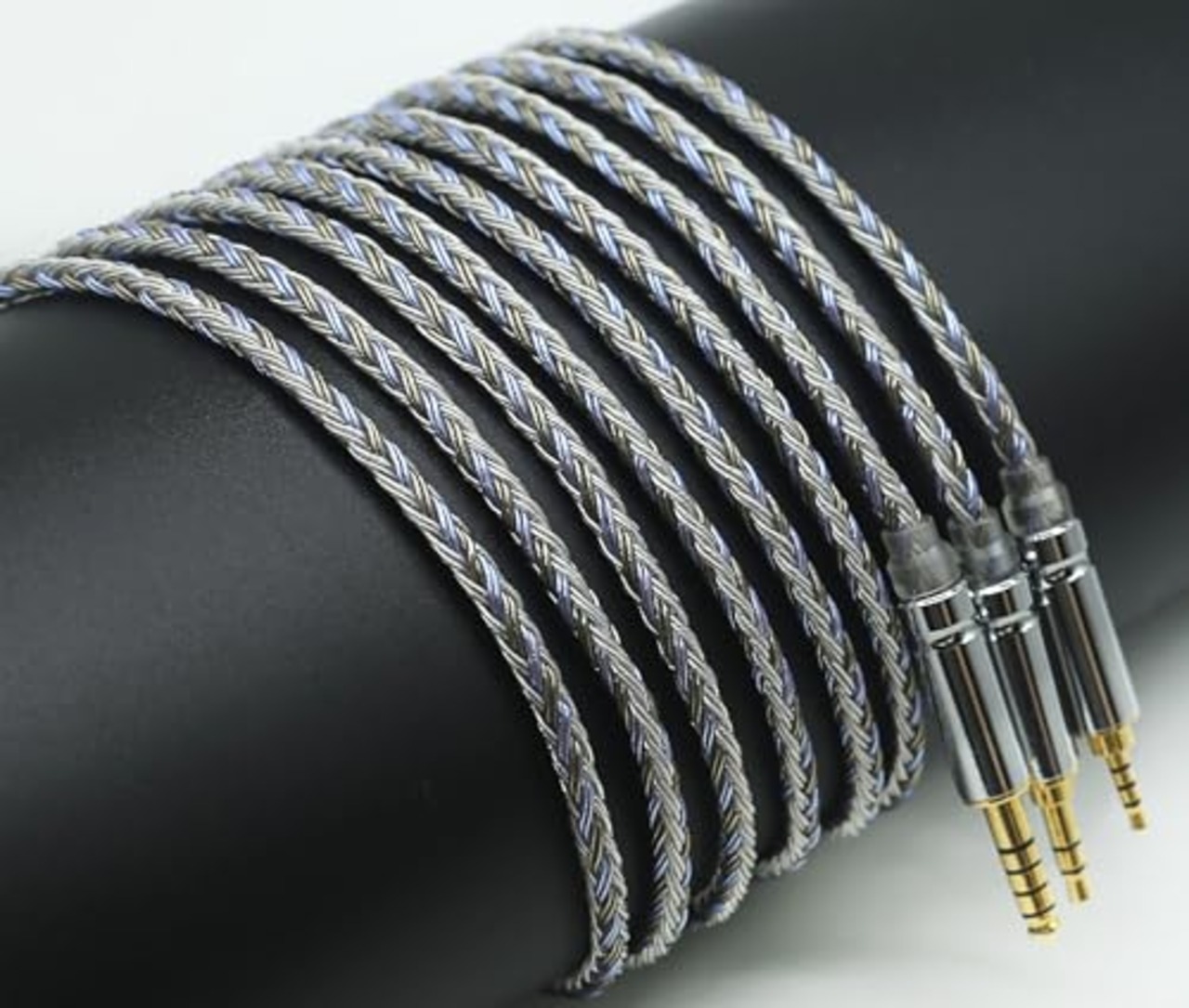 【JSHiFi-Warrior】QDC4.4mmリケーブル 16芯銀メッキ ケーブル 4.4mmイヤホンアップグレードケーブル QDCイヤフォン交換ケーブル (QDC4.4mm)