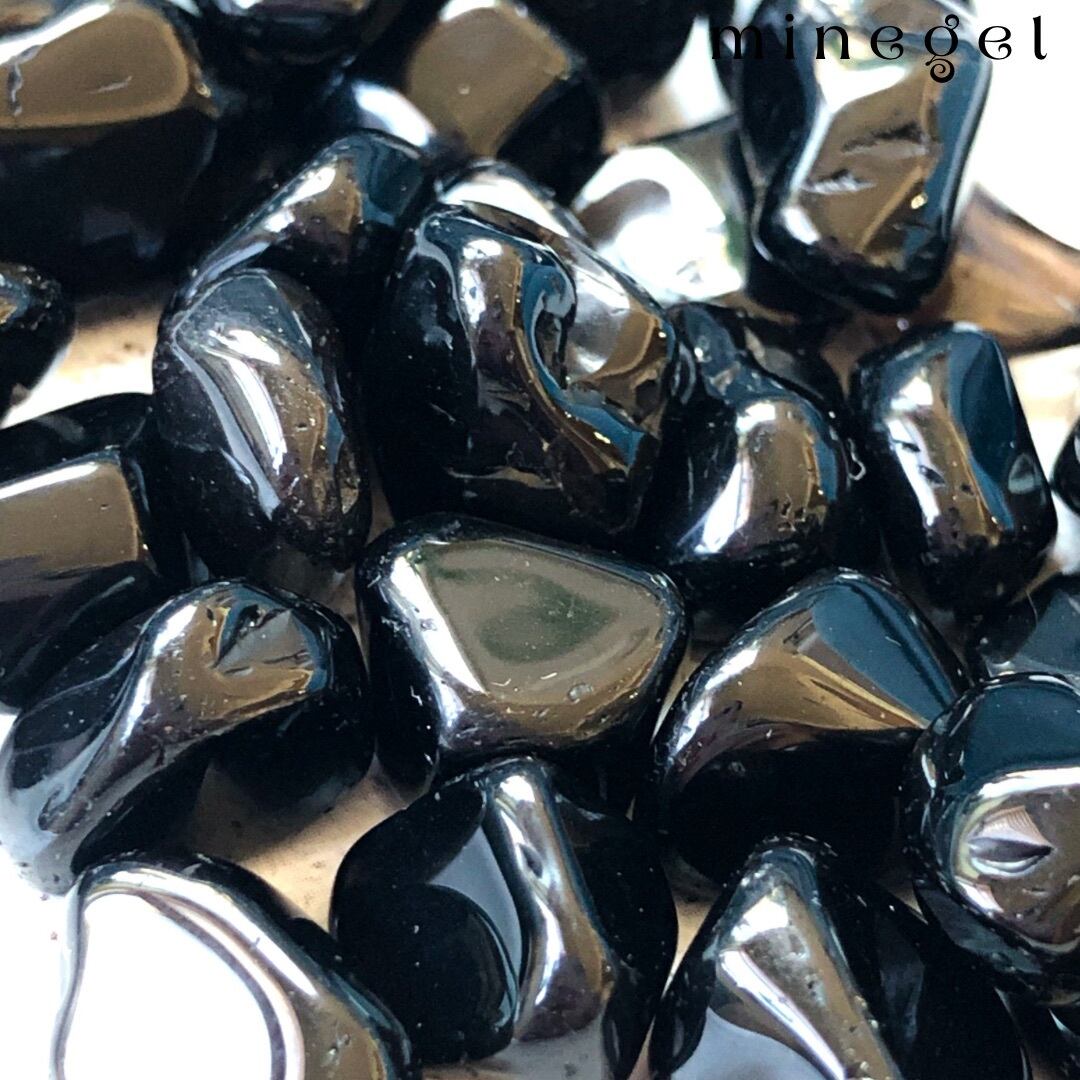 ⭐️強力な魔除け⭐️希少5Aランク モリオン 黒水晶 さざれ石 50g