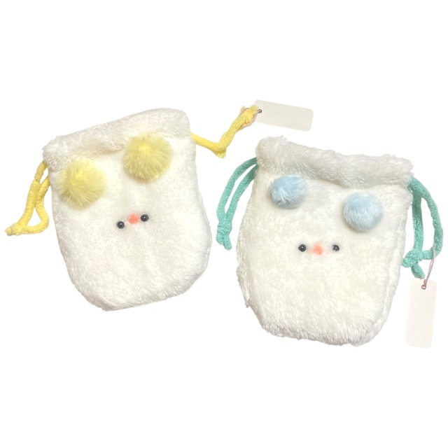 【1/31(土)21:00-2/8(日)23:59限定❣️】はまらんど / 巾着ポーチ（くま）