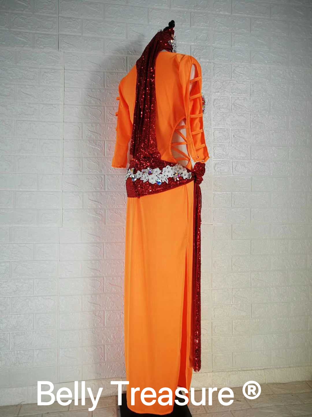 ベリーダンス オーダーメイド衣装 バラディドレス MFDZ 001 202211