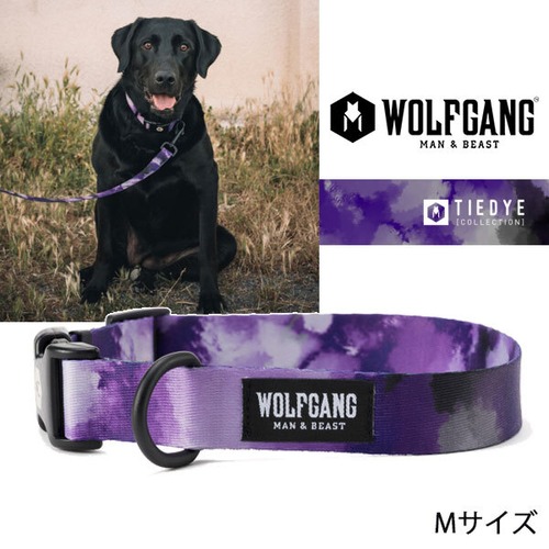 TieDye COLLAR Mサイズ 首輪 WOLFGANG ウルフギャング アメリカ 中型犬