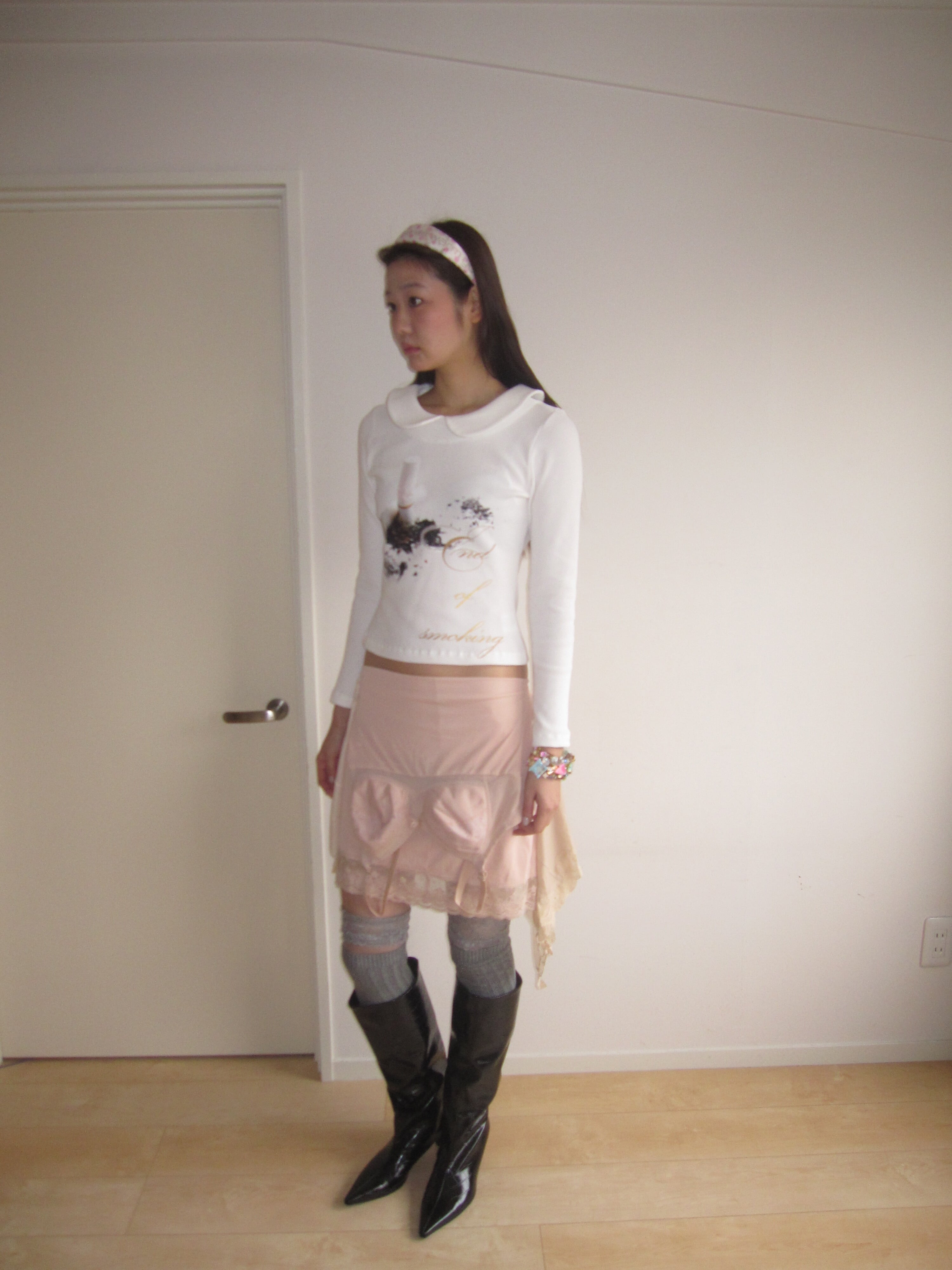 ヘアアクセサリー yiyounggyeoung Tea Pink Dot Hairband Tea Pink Dot Hairband (yiyounggyeoung ) | n.k atelier