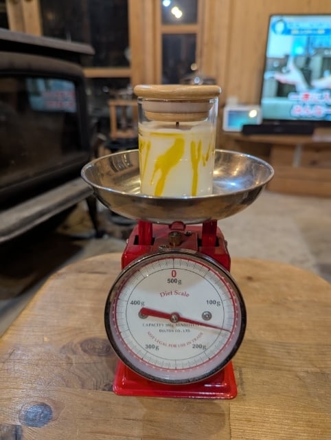 日本みつばち蜜蝋キャンドル S 150g | Qcompany