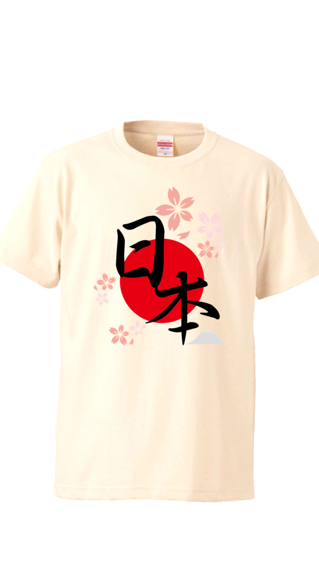 オモシロ漢字Tシャツ  日本