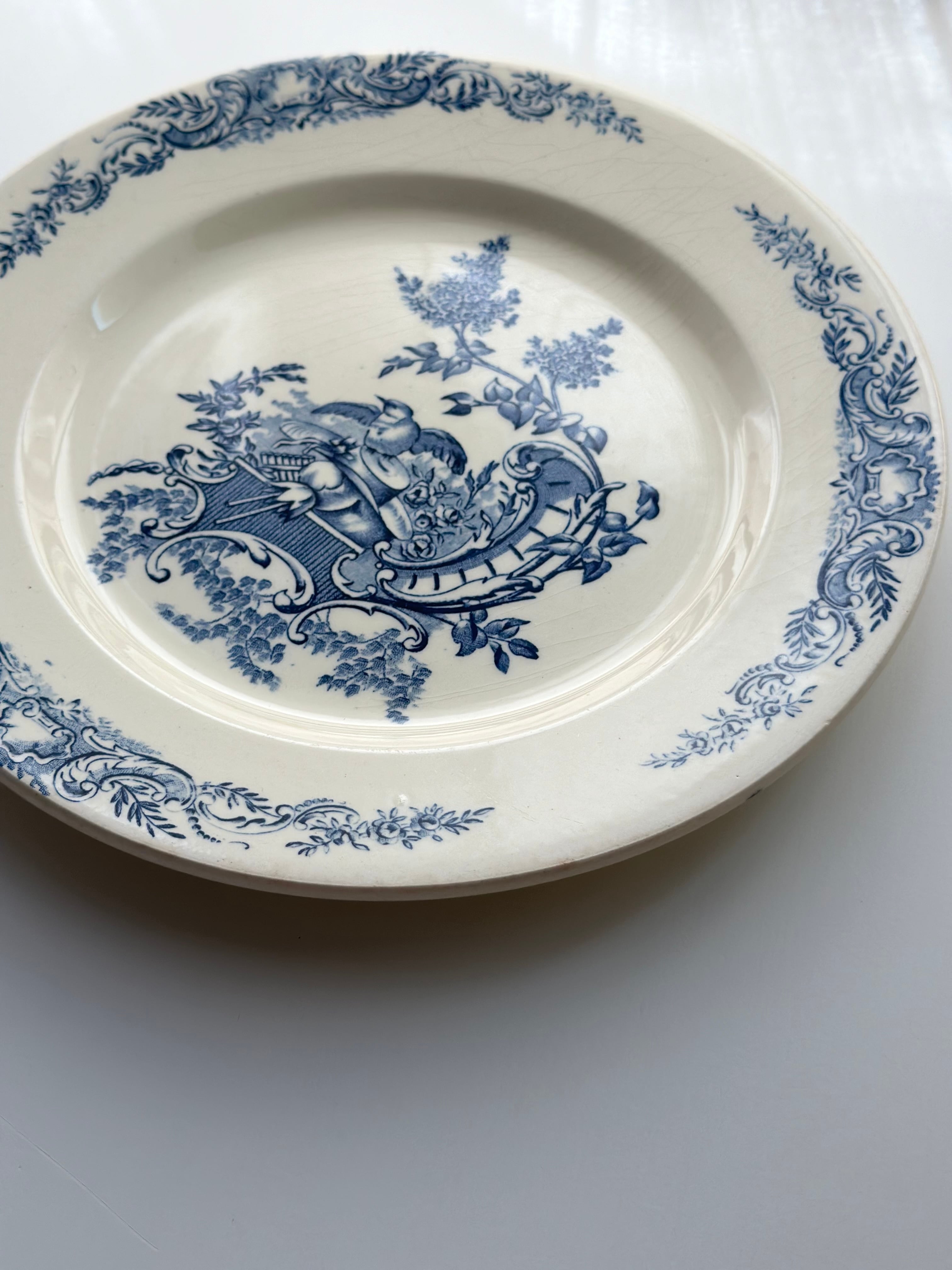 Clairefontaine クレールフォンテーヌ / “LOUIS XV” 平皿