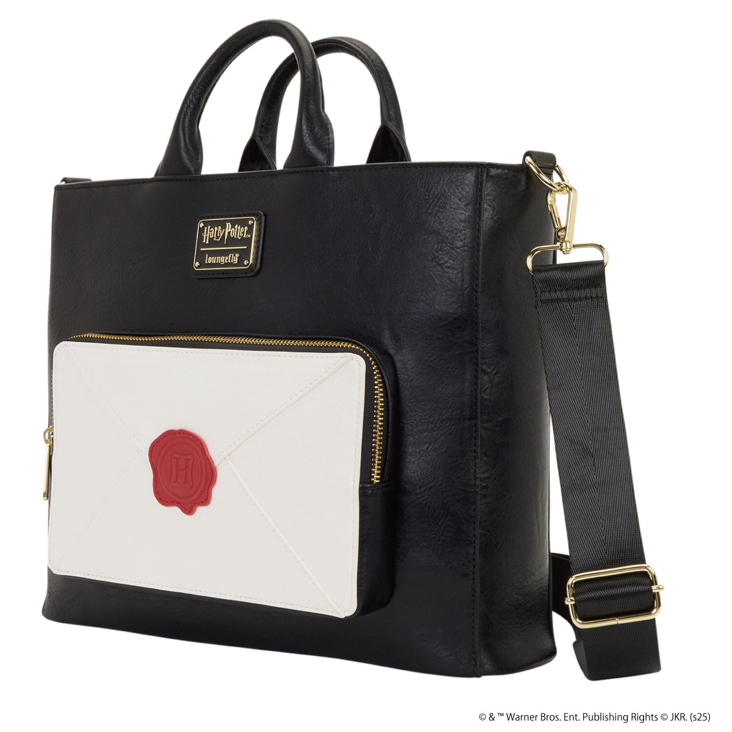 LF WB HARRY POTTER HOGWARTS LETTER CONVERTIBLE BACKPACK & TOTE CROSSBODY BAG_HPTB0260