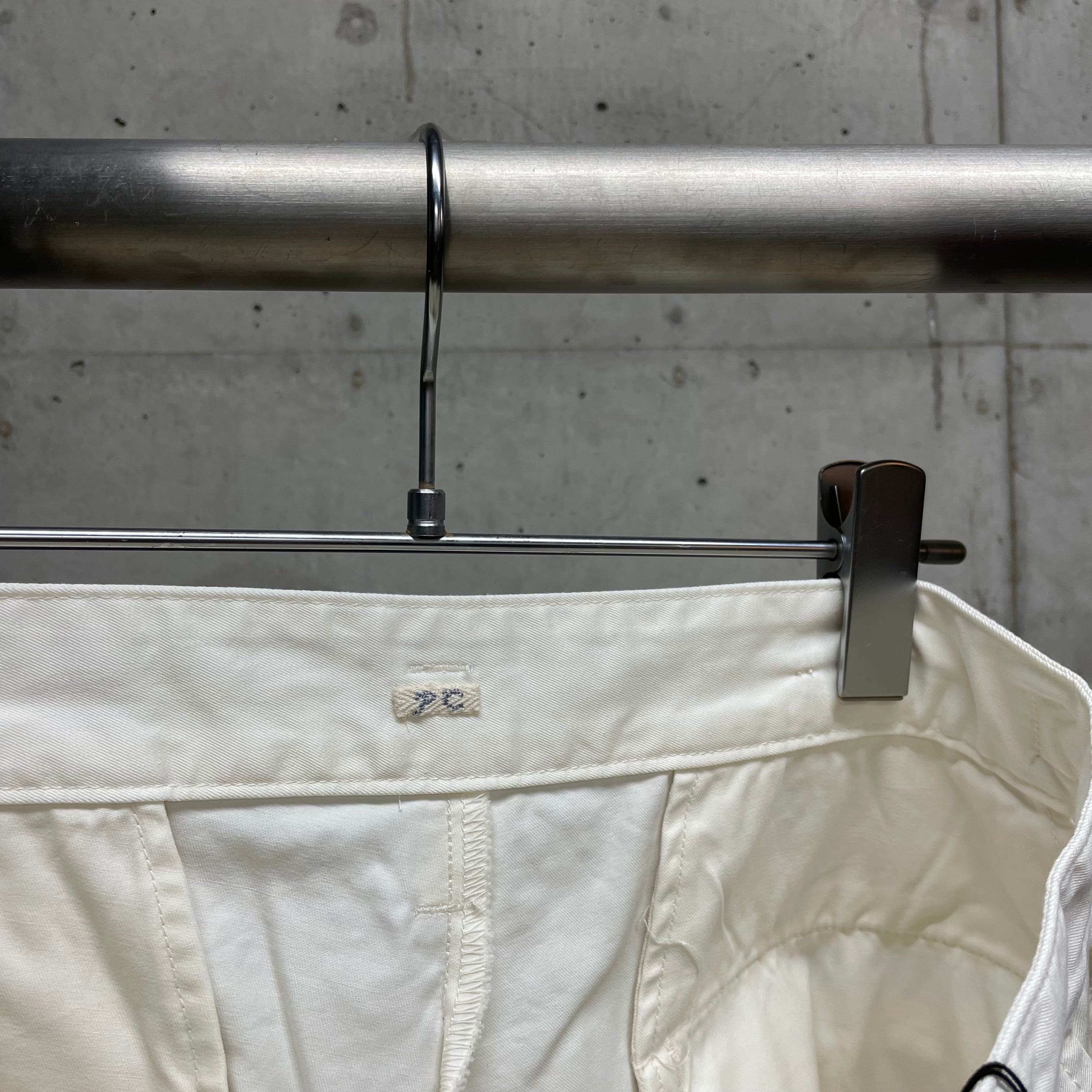 Porter Classic】SUMMER CHINOS GENE KELLY PANTS_WHITE | marfa store