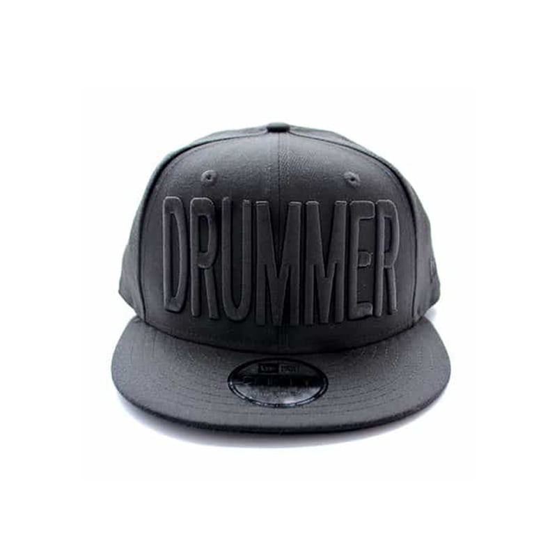 NEW ERA(59FIFTY) BLACK x BLACK【DRUMMERS TOP TEAM】