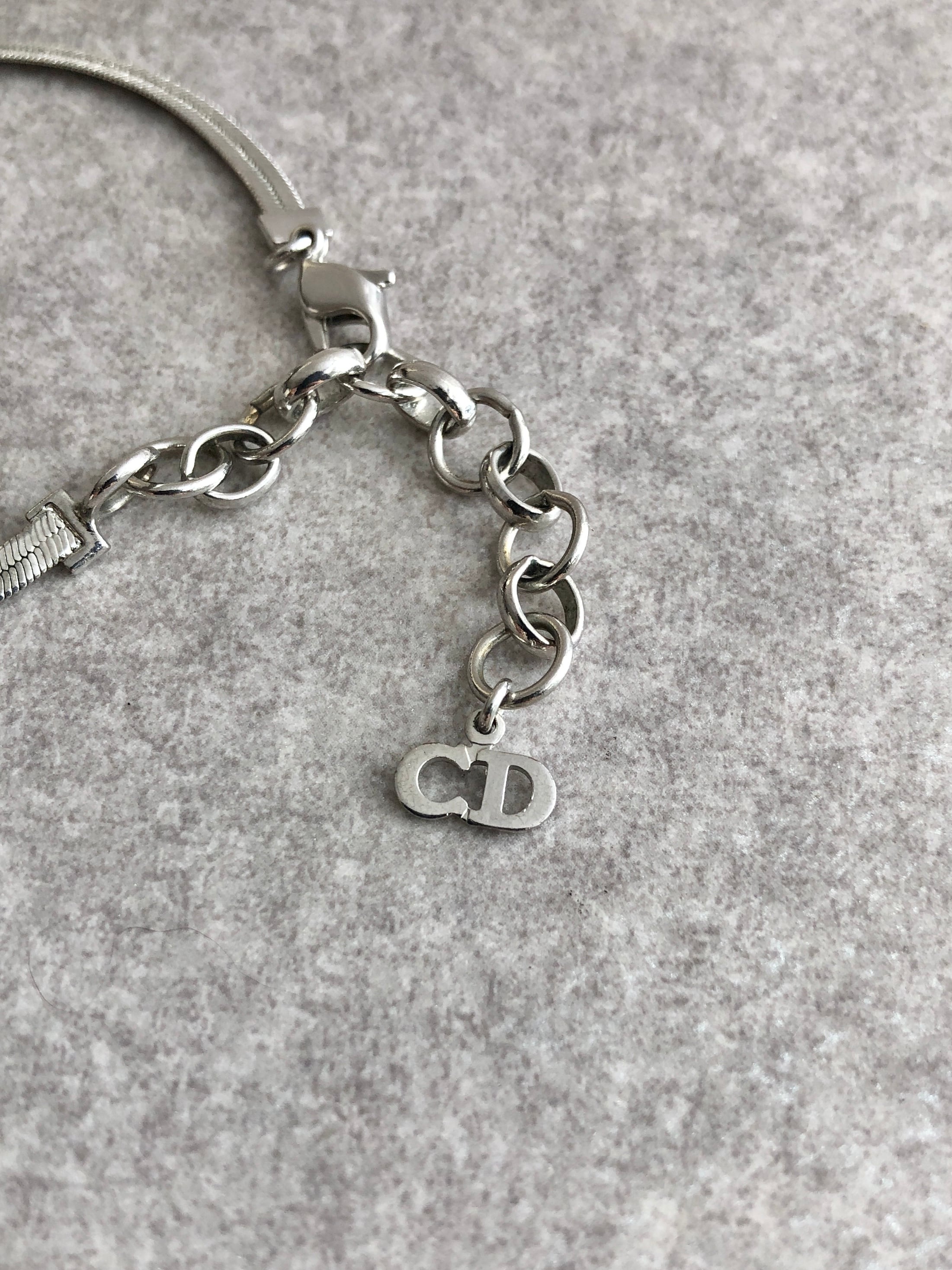 【美品】クリスチャンディオール リボンブレスレット Christian 美品 クリスチャンディオール ブレスレット リボン 11