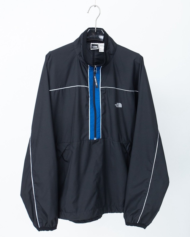 "THE NORTH FACE" design half zip shell pull over jacket