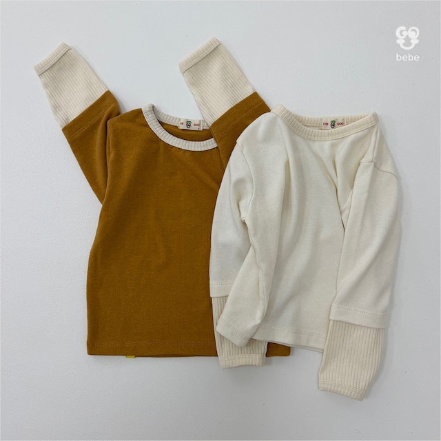 【取寄】gou|bebe ear tee|ベベイヤーT|S-M(2-3号)|baby|26 autumn