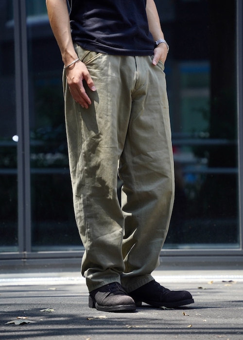 80’s Y's for men cotton wide trousers