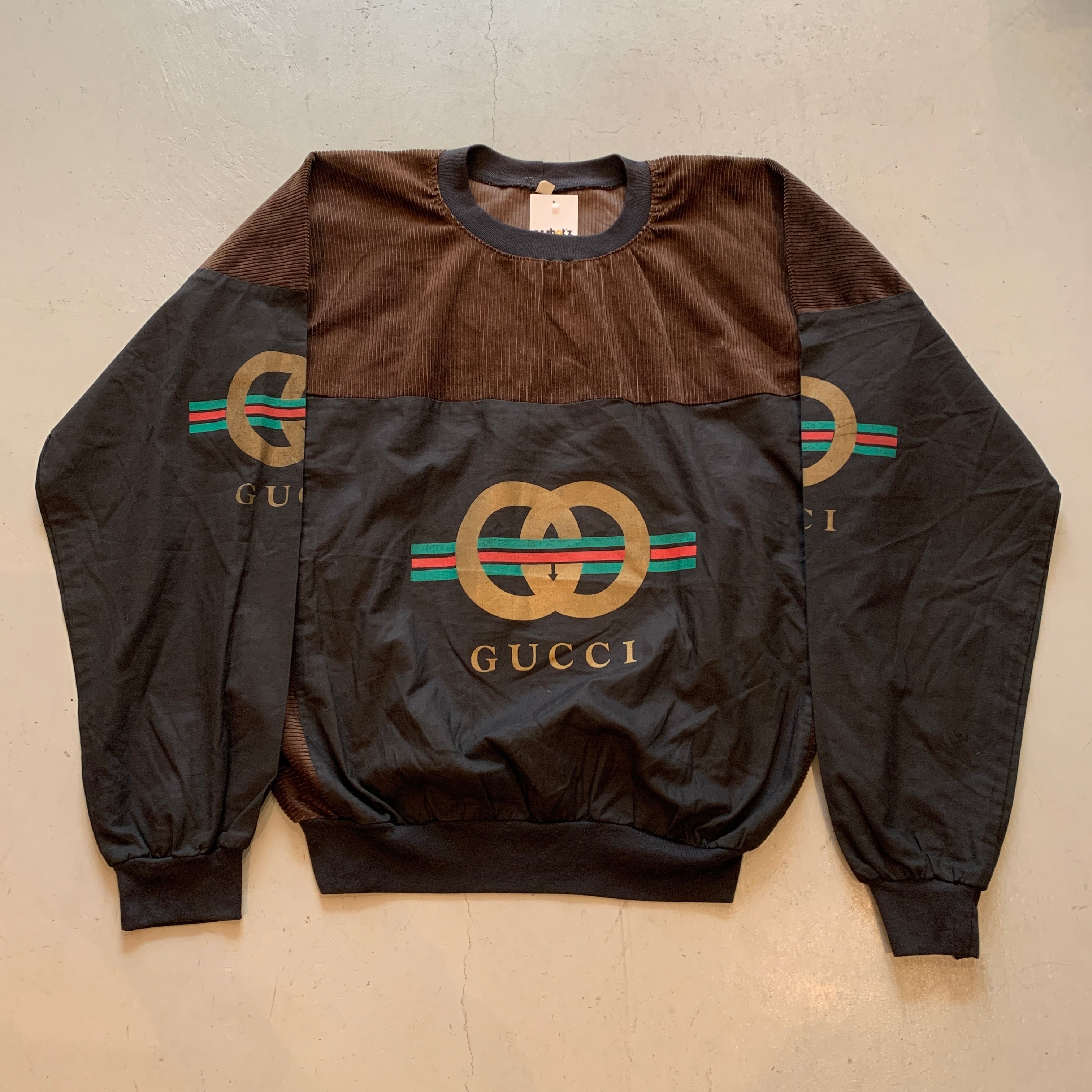 s〜s bootleg GUCCI nylon/corduroy pullover高円寺店   What'z up