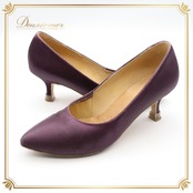 社交ダンス 衣装 スタンダード シューズ パープル系 SUPADANCE 靴 くつ ヒール レディース 無地 シンプル 紫 光沢 上品 イングランド製 ダンス衣装 練習 レッスン イベント ステージ かわいい 落ち着いた色 華やか パーティー
