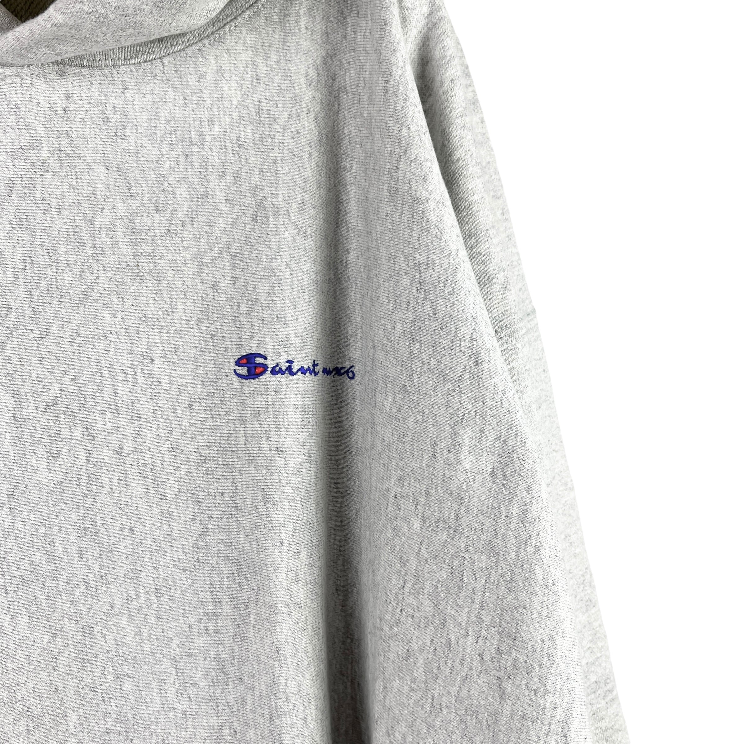 Saint Michael(セントマイケル) Saint Mx6 Logo Sport Hoodie (grey