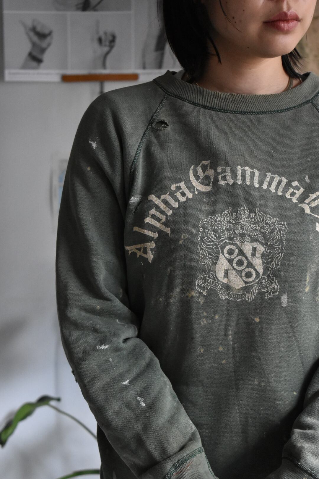 s*r様 【Special】60s vintage hoodie fade na 60s Vintage S/S Fade Sweatshirt s*r様 【Special】60s vintage