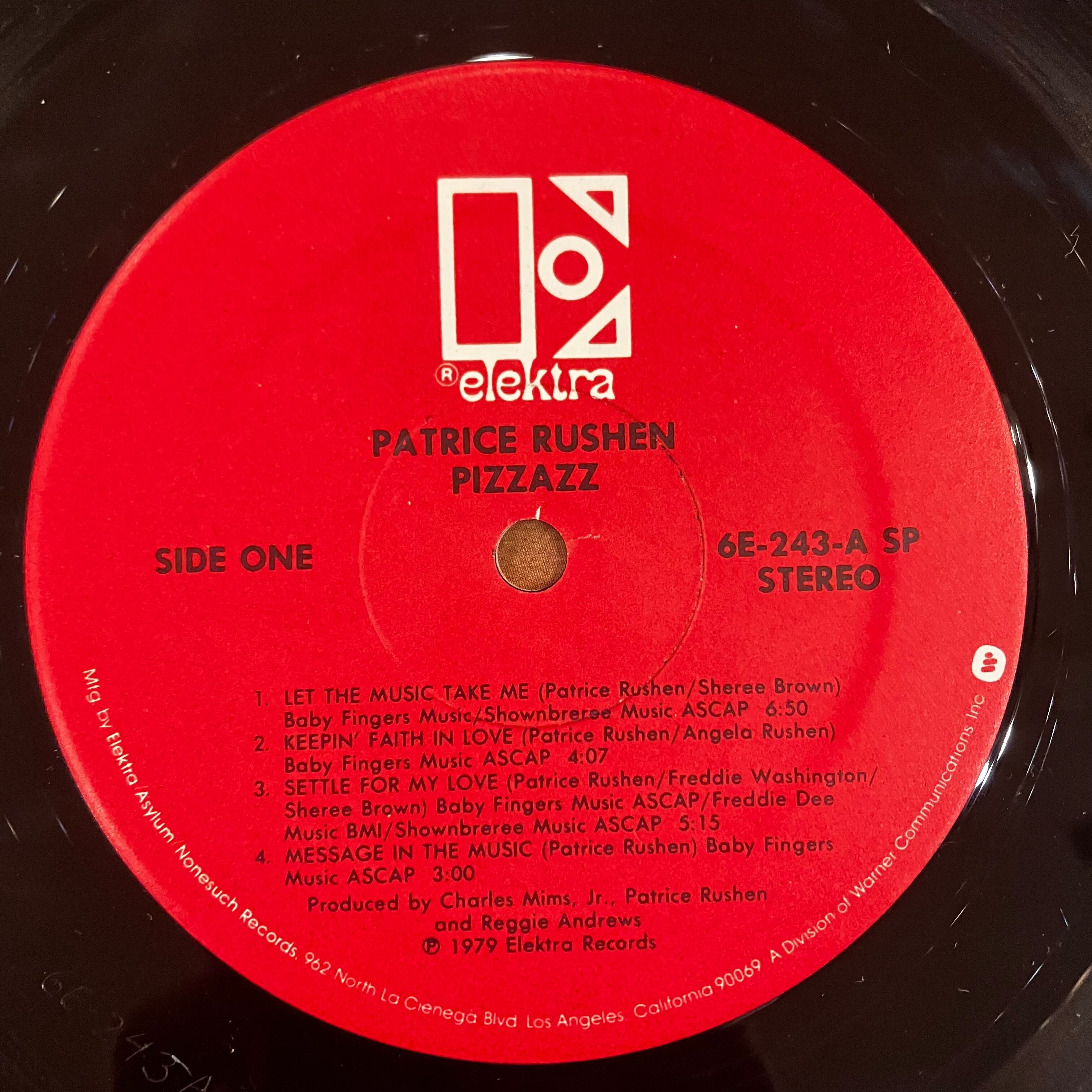 used LP】Patrice Rushen – Pizzazz | 北村電機レコード