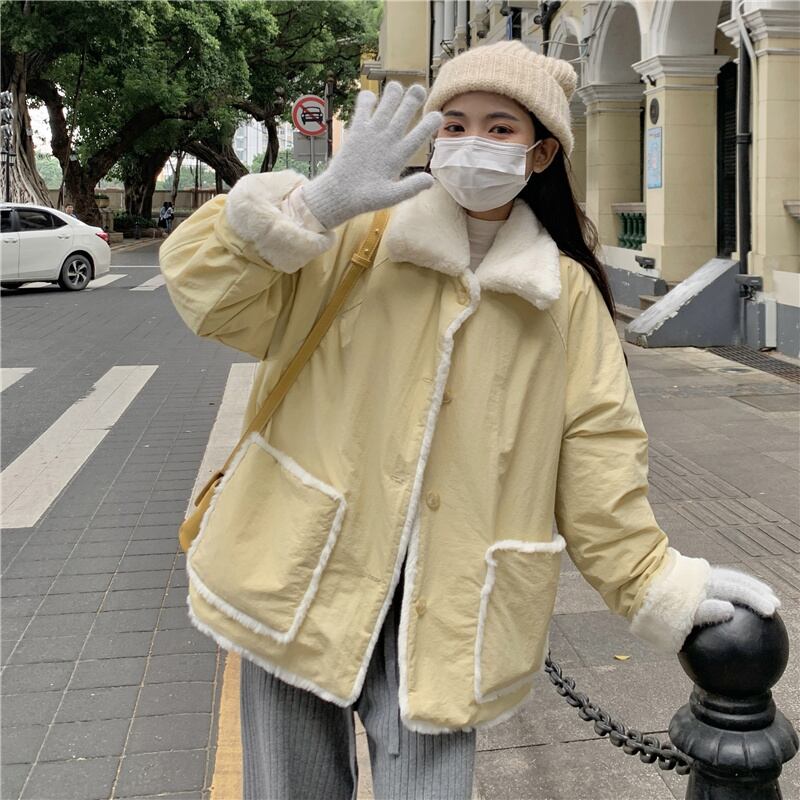 コート オータムウィンターファージャケット コットン 秋物 冬物 YY-ファッション90244757597