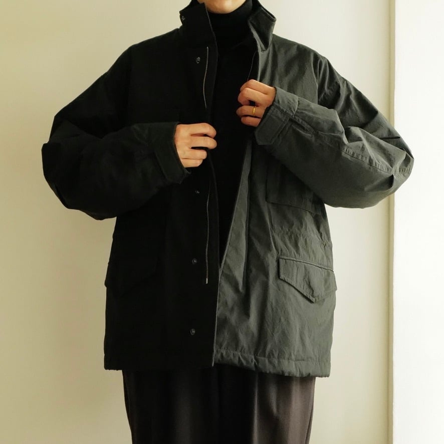 ATON | TECHNO COTTON PADDED M-65 JACKET | HJ GALLERY ATON | TECHNO COTTON PADDED M-65 JACKET | HJ GALLERY