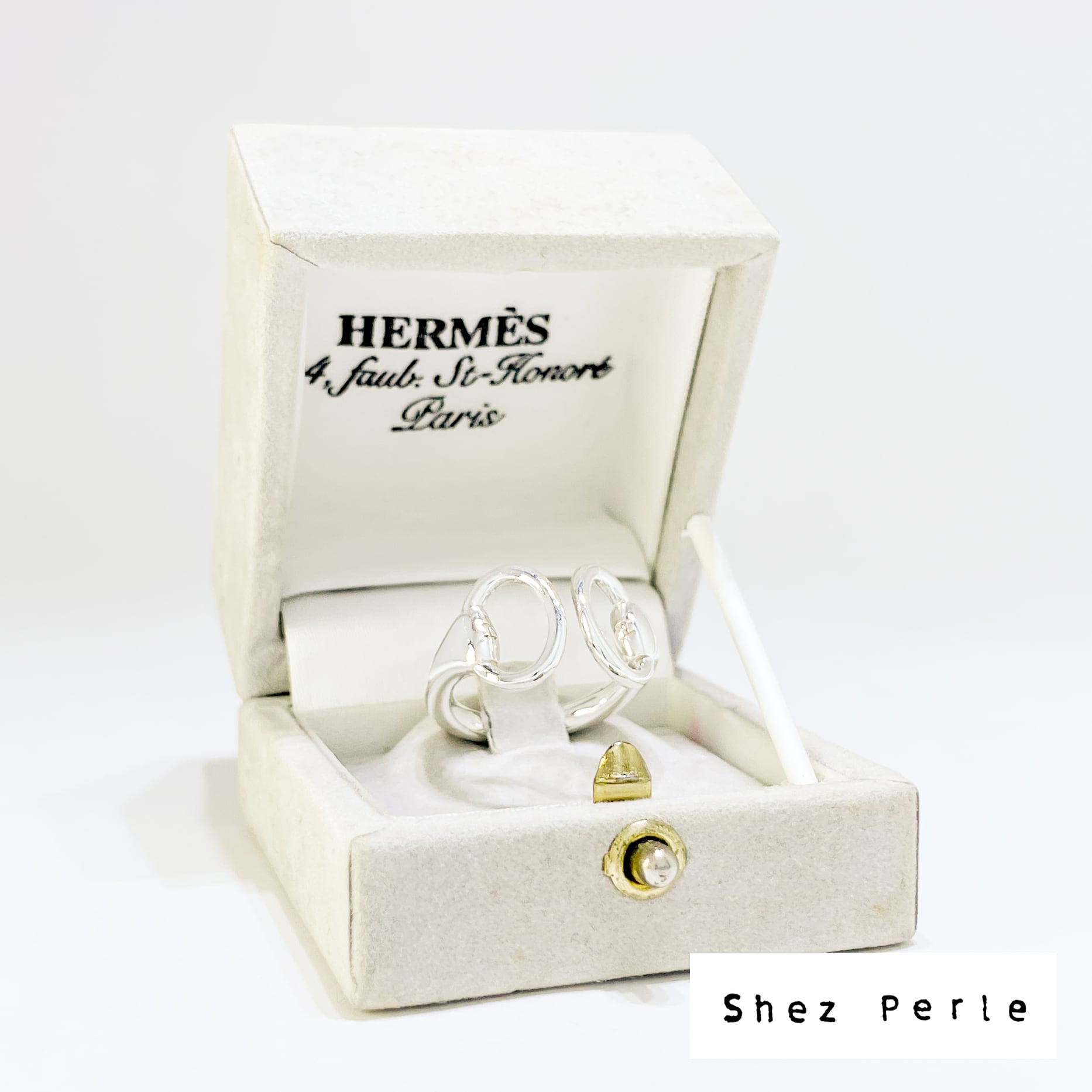 HERMES エルメス ナウシカ リング シルバー 925 11号 | 綺麗な 