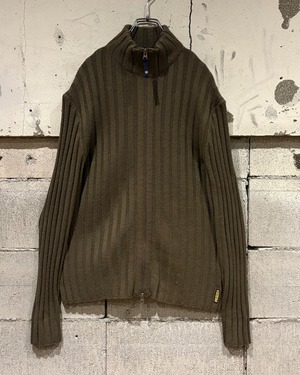 【Caka otto】  “ARMANI JEANS” Vintage Drivers Knit