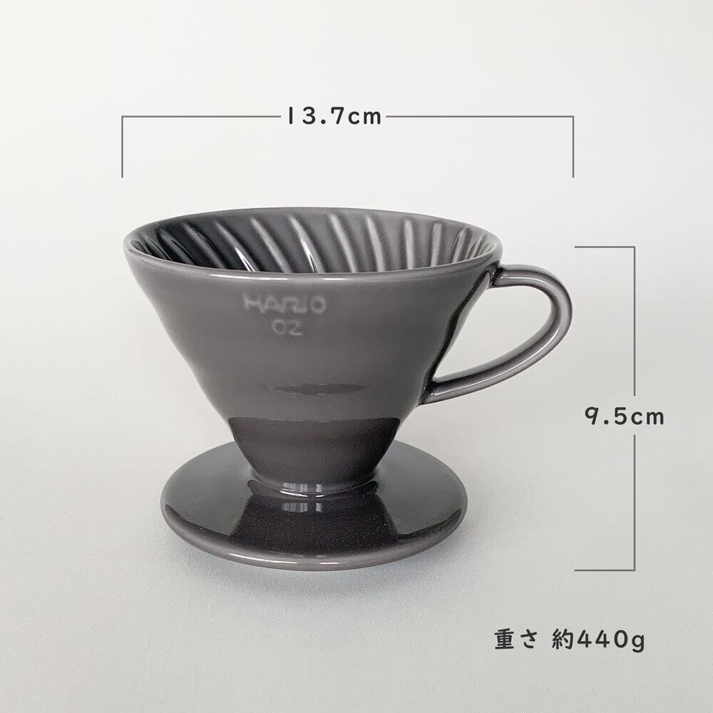 ビーカーサーバー＆ドリッパーセット BVD-3012-GR ハリオ V60