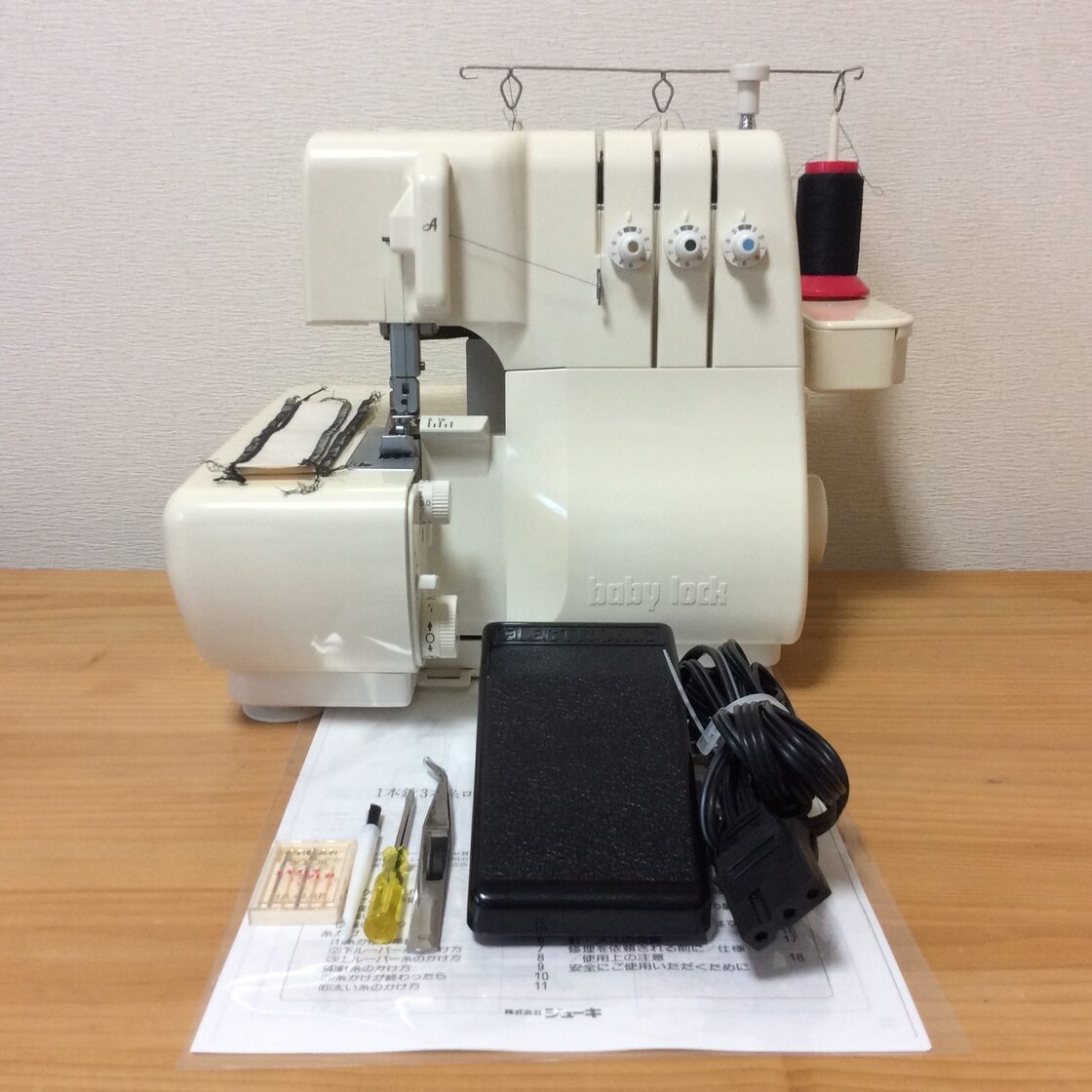 baby lock ベビーロック ロックミシン 糸取物語 BL22 中古｜家電