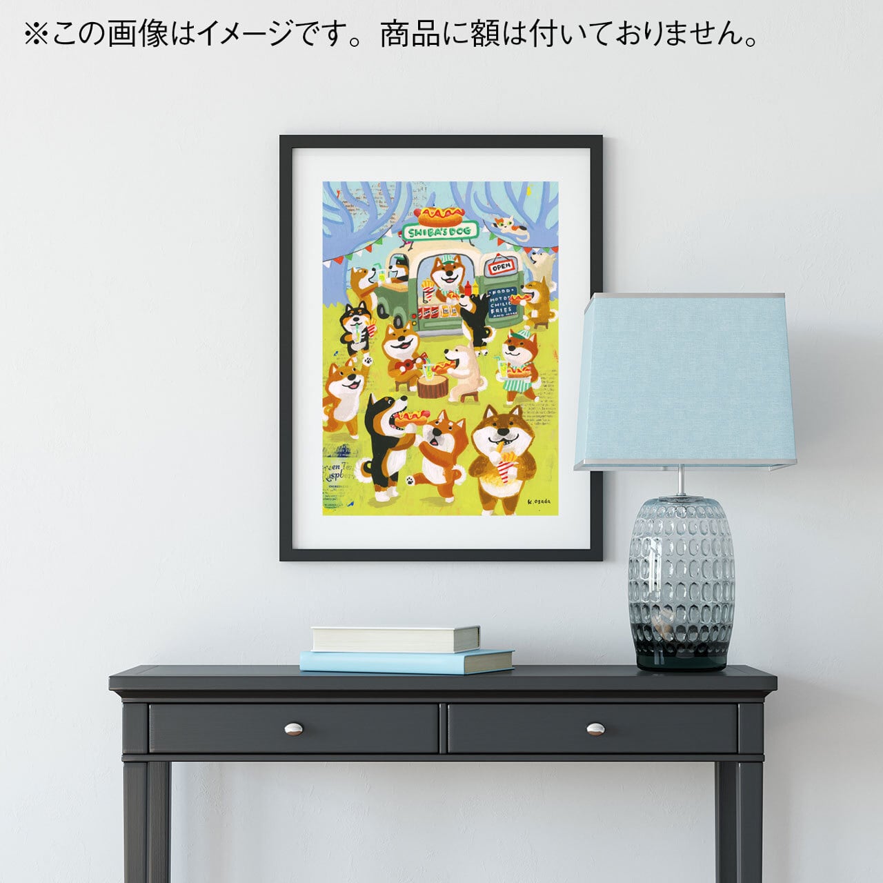 ポスター【SHIBA'S DOG（柴犬）】（A3サイズ） | OSADA KYOKO online shop