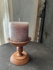 キャンドル付き　ウッドスタンド（L)