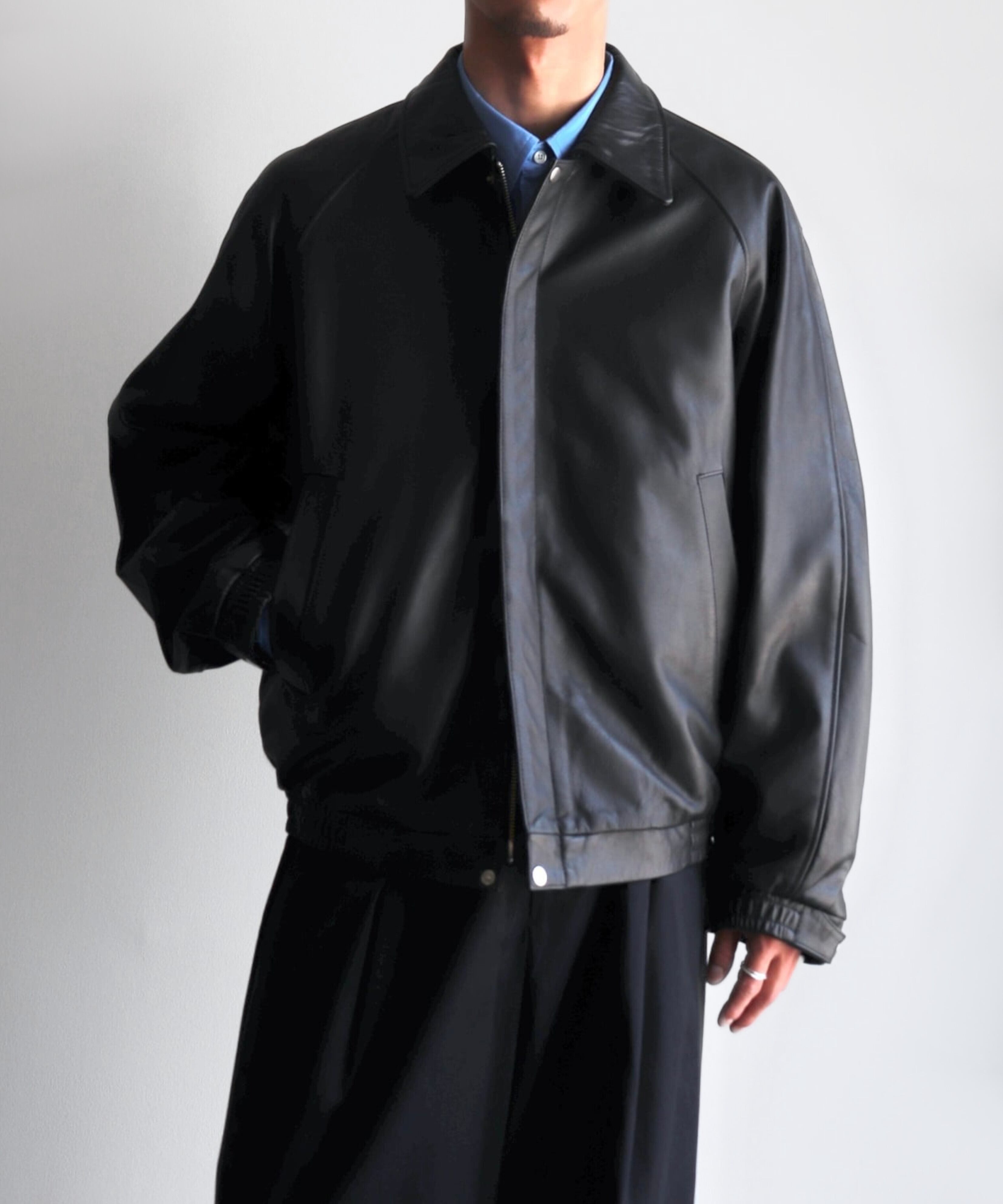 UNIVERSAL PRODUCTS. / 253-60408 LEATHER BROUSON (BLACK 