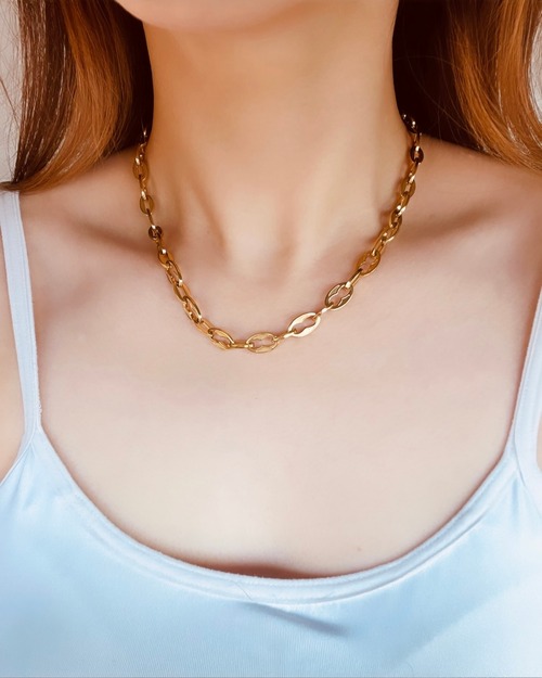 long boston necklace surgical stainless TYPE-4