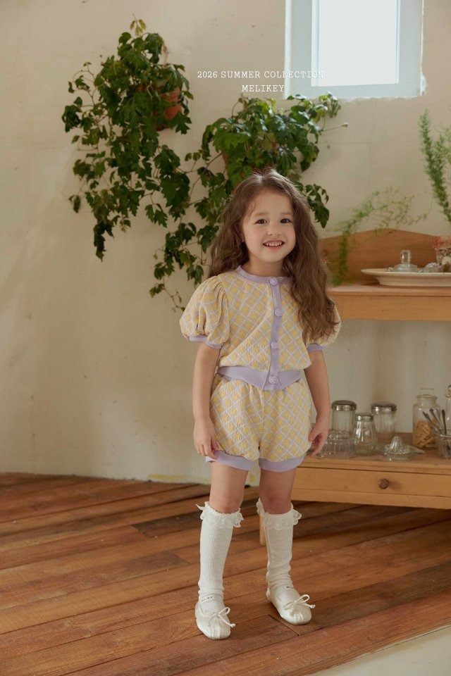 【取寄】melikey｜ririka pants｜リリカパンツ｜XS-JM｜kids&jr｜26 summer