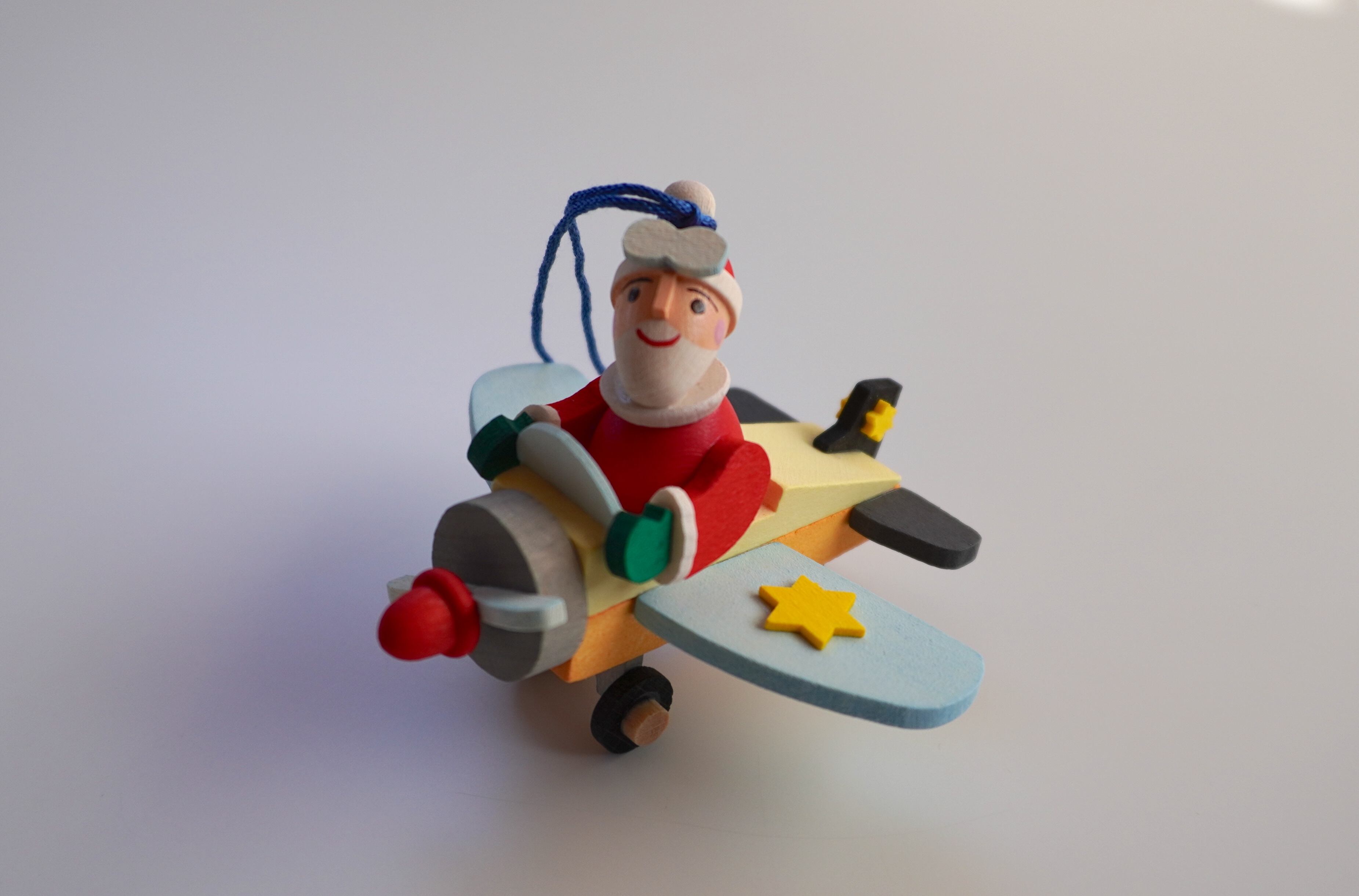 Graupner（グラウプナー社）クリスマスオーナメント 飛行機に乗る
