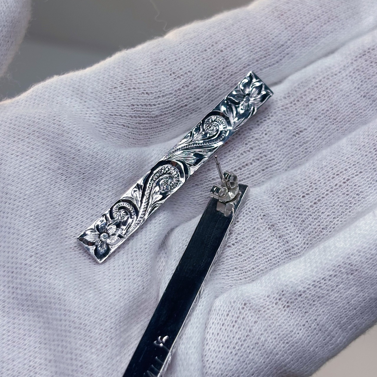 ハワイアンロングピアス(ヘリテージ/SL)