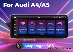アウディA4 2008-2014 A5 2008-2016 アンドロイドナビ12.3インチ2K  668S 6GB+64GB  MMI3G  LHD   -RA-1337